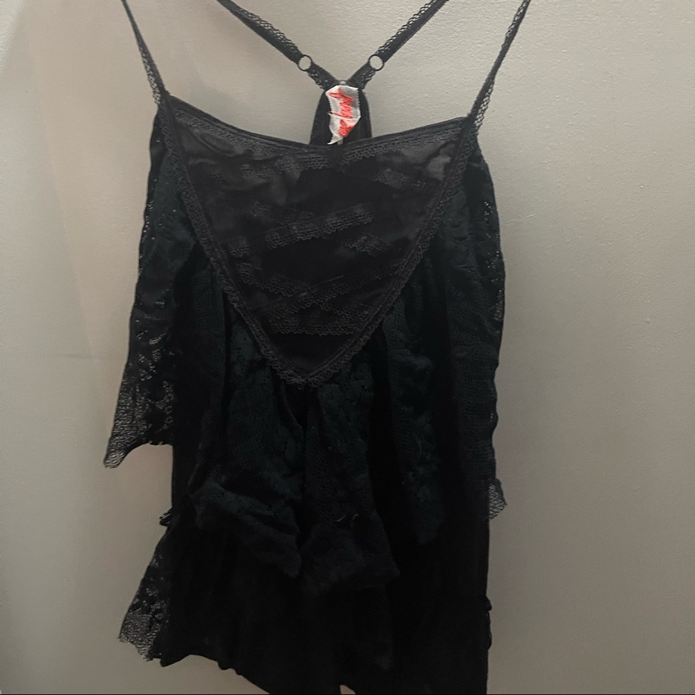 Lace free people tank top